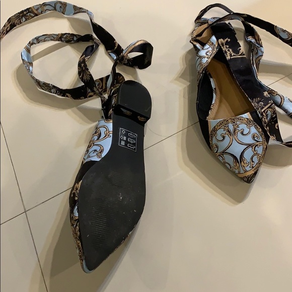 Wrap Up Ballerina Flats - worn once - Picture 3 of 5